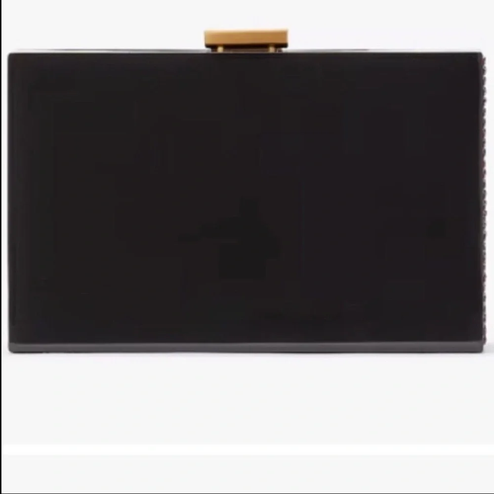 RARE NWT Unopened Kate Spade “Perfect Match” Matchbox Embellished Resin Clutch - Picture 10 of 12